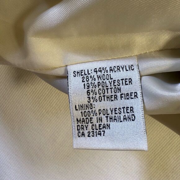 Vintage Talbots Tweed Blazer‎ Jacket Sz 2 Single Breast Old Money Preppy Classic - Picture 8 of 14